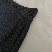【受注予約：7月中旬入荷予定】pleated 【SK】/black