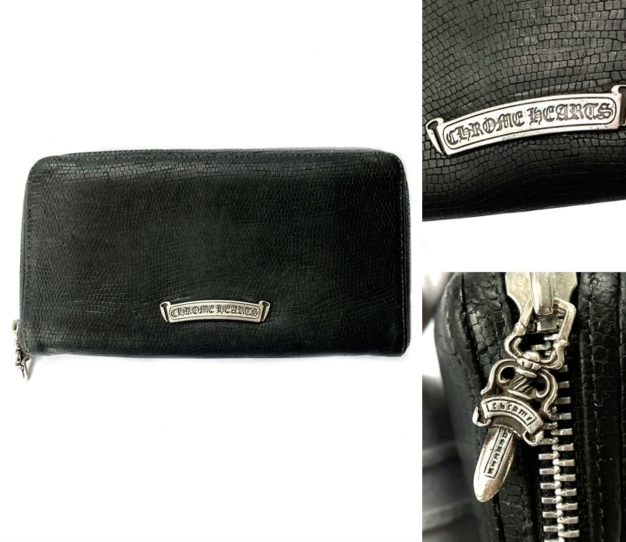クロムハーツ CHROME HEARTS レックFジップ ラウンド ウォレット