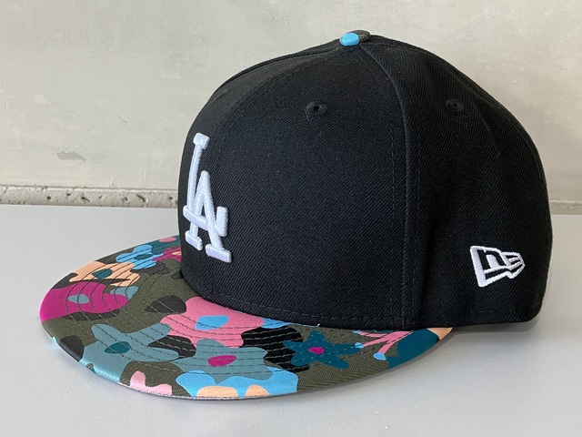 NEW ERA LOS ANGELES DODGERS 9FIFTY SNAPBACK CAP (PINK CAMO)