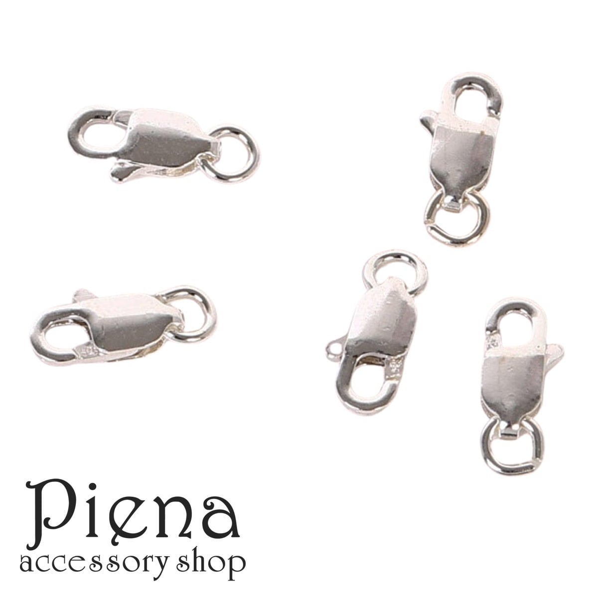 ネックレスフック レディース メンズ シルバー925 ロブスター 8.0mm 5