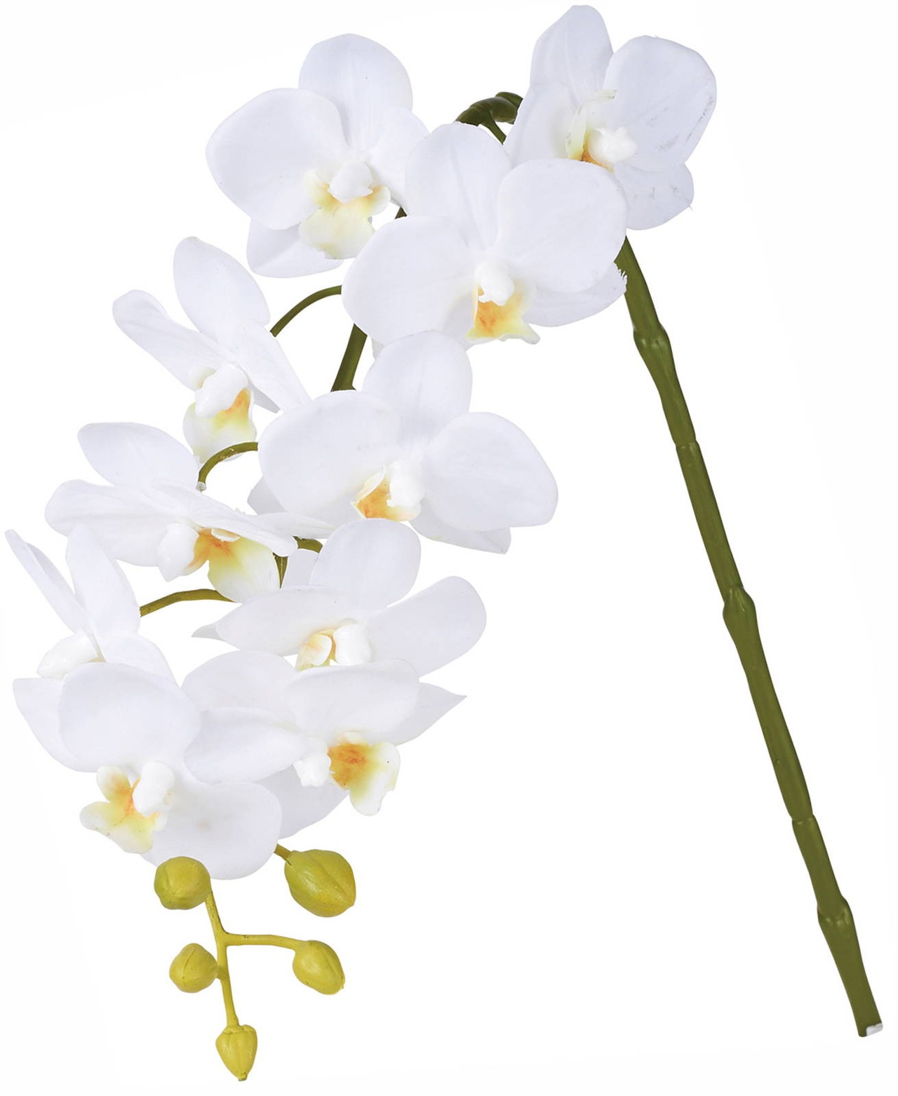 シングルオーキッド　ホワイト系　FA-7211W　4961823692178　造花（アーティフィシャルフラワー） > 定番造花フラワー（素材）