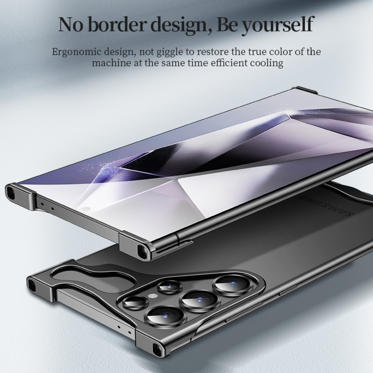 ◆Galaxy S25/S24/S23/Plus/Ultra◆ Aluminum Alloy Bumper Phone Case + Lens Film / アルミニウム バンパーケース + レンズ フィルム スマホケース