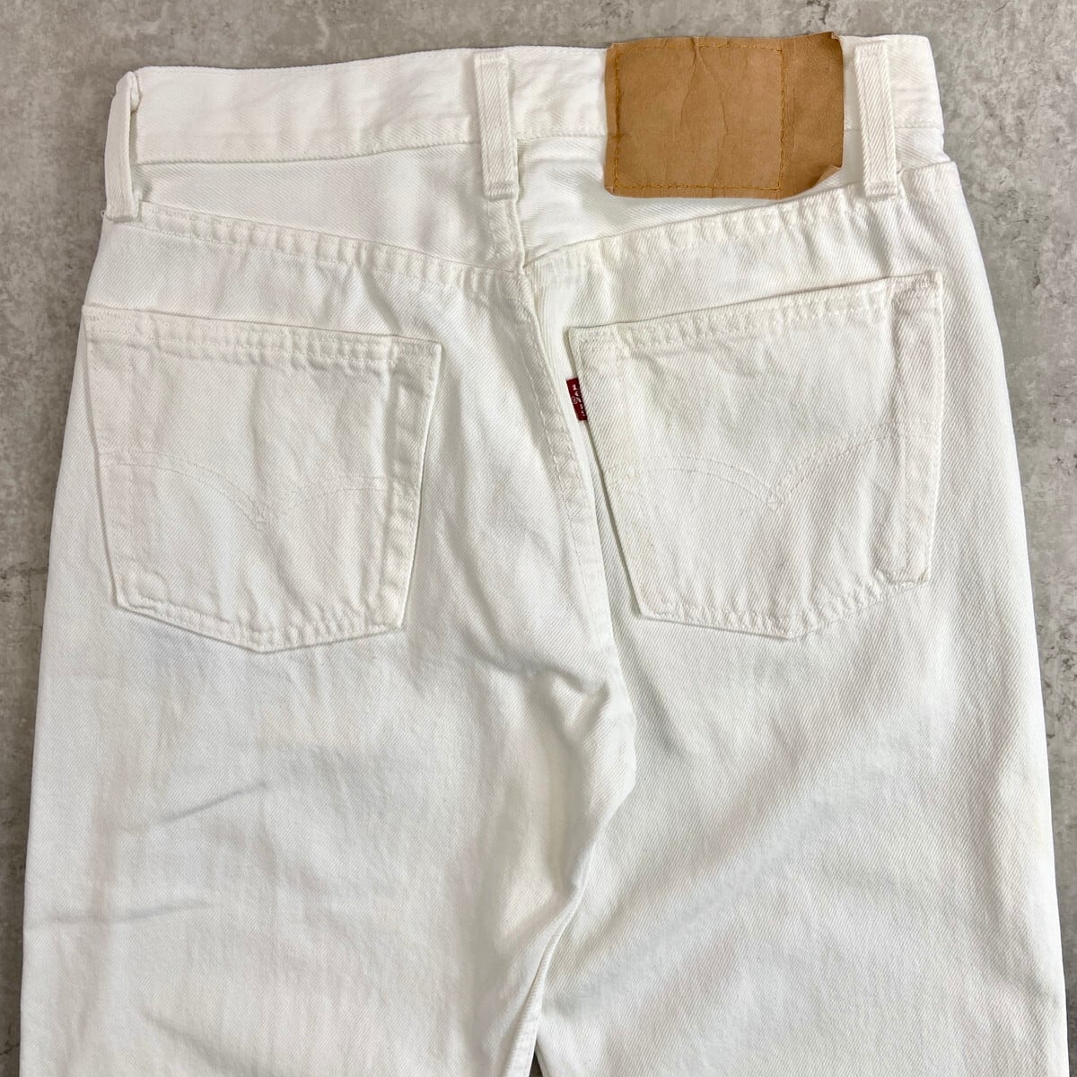 90年代 USA製 Levi's リーバイス 501 ホワイトデニムパンツ ストレート