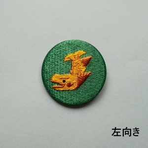 KINSYACHI｜刺繍缶バッジ