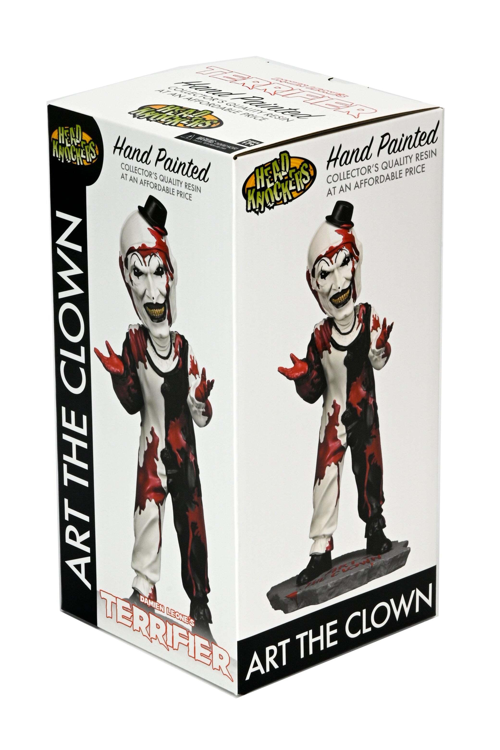 NECA テリファー アート ヘッドノッカー ネカ テリファー アート・ザ・クラウン ヘッドノッカー 箱入未開封