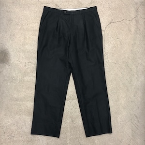 BURBERRY LONDON/Slacks pants/W94cm/スラックスパンツ/ボトム/タック入り/ブラック/バーバリー/バーバリーロンドン