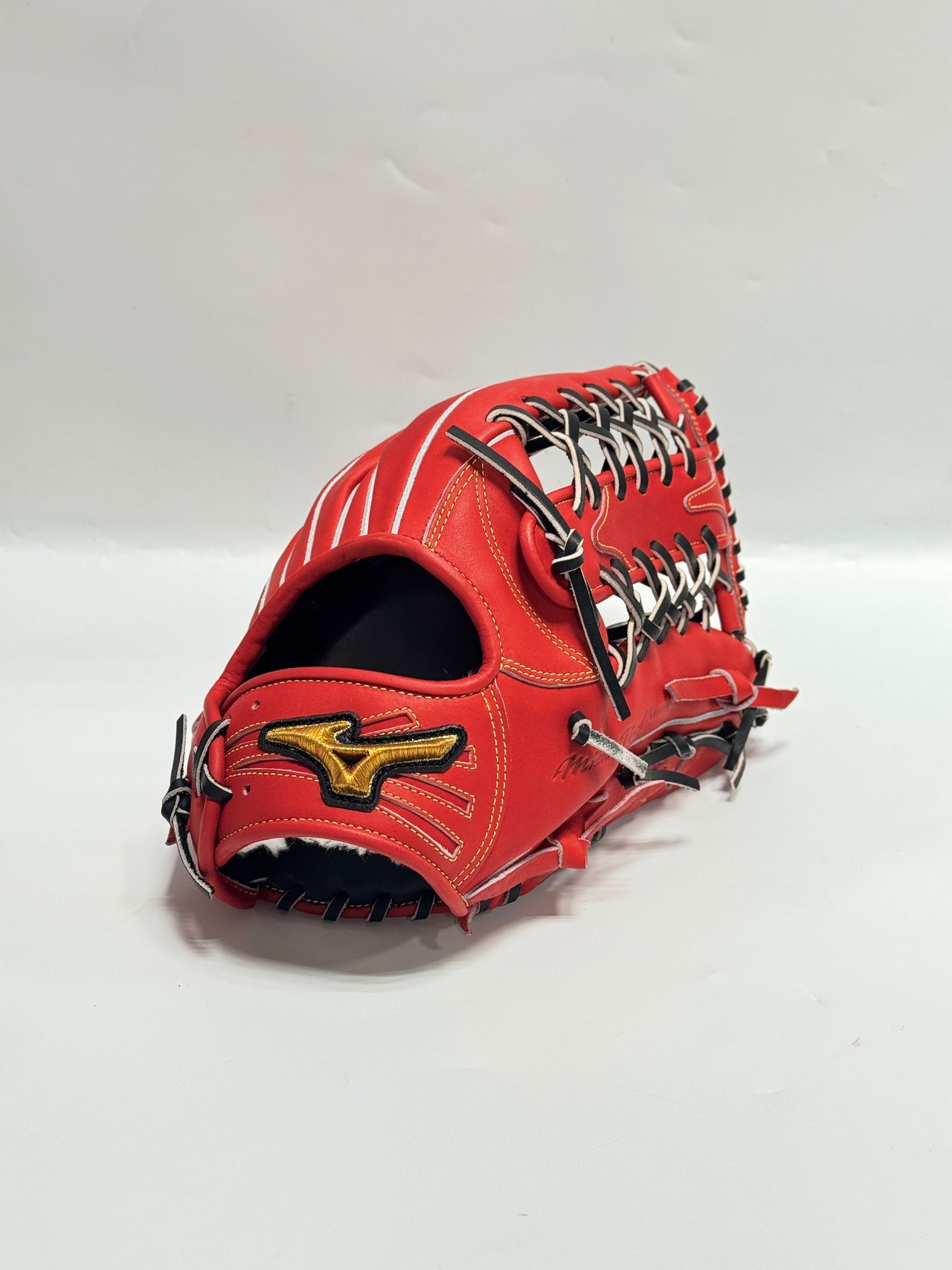 MIZUNO  PROｰミズノプロ　硬式グラブ　Premiere series 右投げ用　L・ヌートバー選手モデル　ラディッシュ×ブラック・画像2