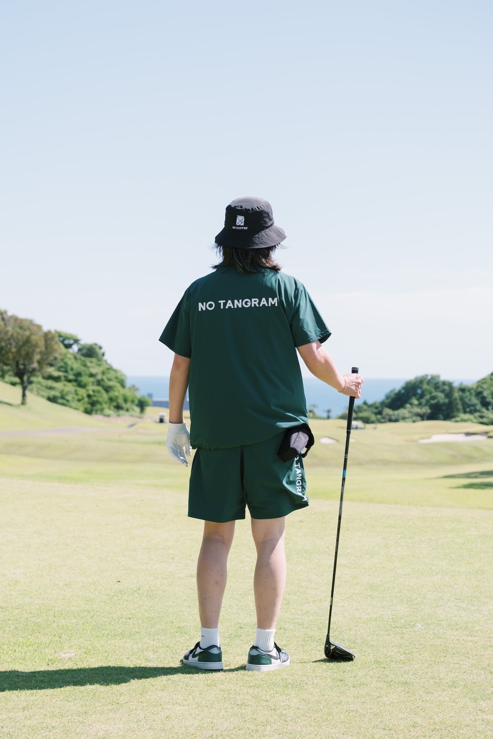 タングラムtangramショートパンツ　ゴルフウェア　golf NO COFFEE × TANGRAM NYLON SHORT PANT | NO COFFEE