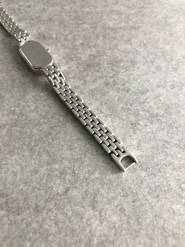 Yves Saint Laurent イヴ・サンローラン 腕時計 シルバー ブルー YSL ステンレススチール 5421-H08118 クウォーツ vintage ヴィンテージ オールド wiaeny