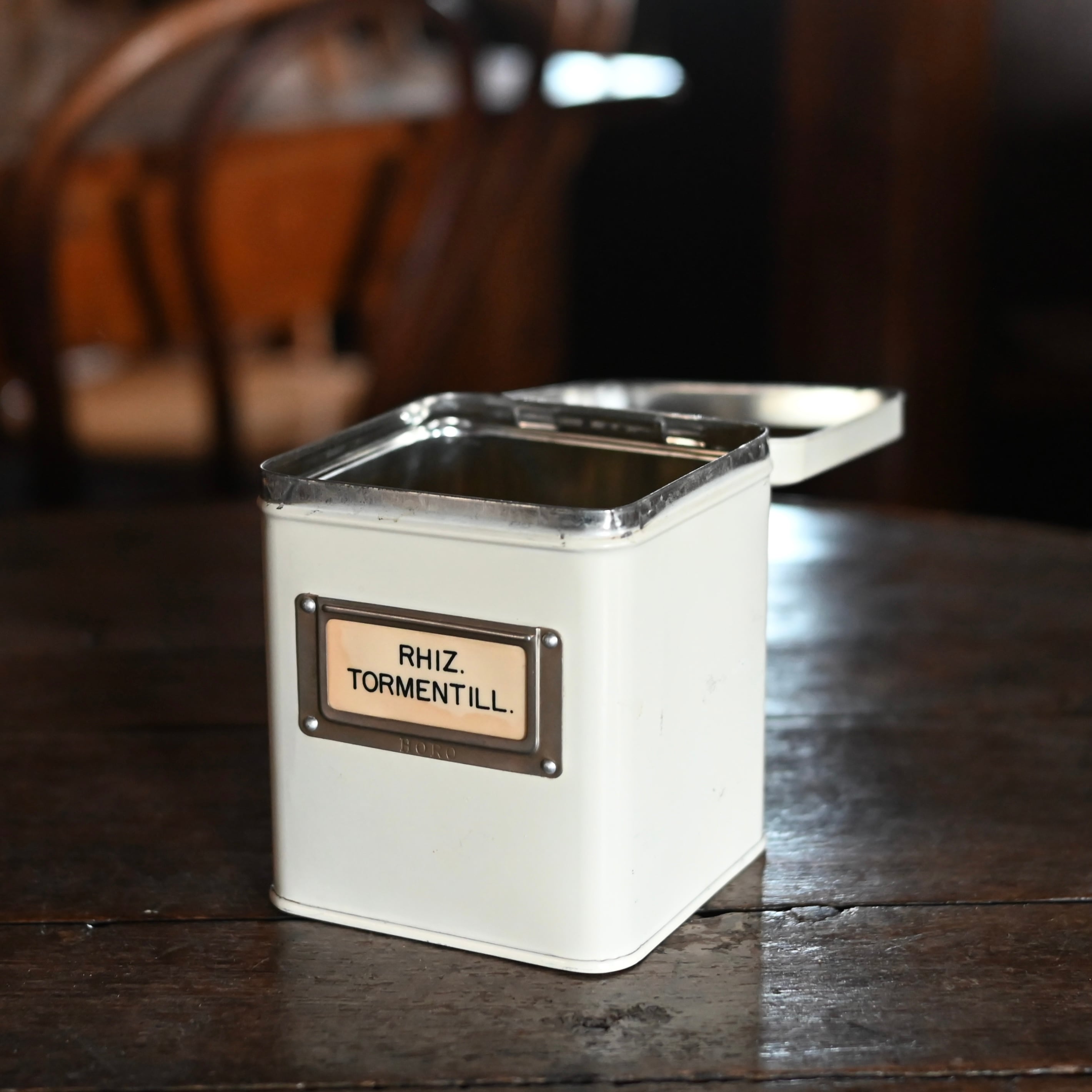 Tin Can / ティン カン【B】〈箱・収納・缶・店舗什器・アンティーク