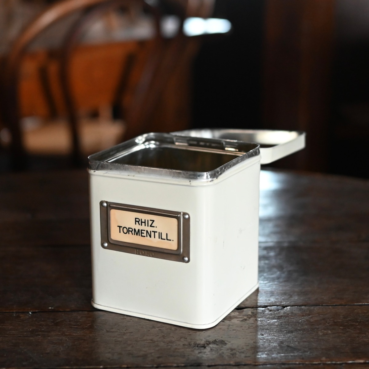 Tin Can / ティン カン【B】〈箱・収納・缶・店舗什器・アンティーク 