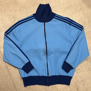 1970'S adidas LIGHT BLUE TRACK JACKET