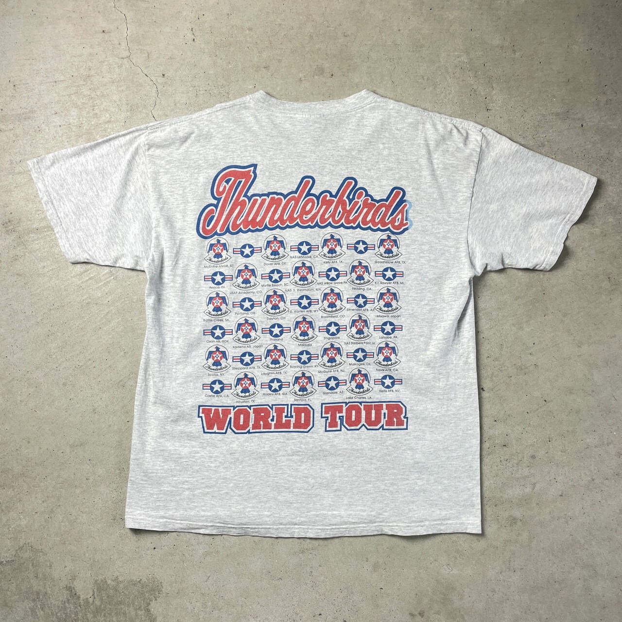 90年代 USA製 U.S.AIR FORCE THUNDERBIRDS アクロバットチーム