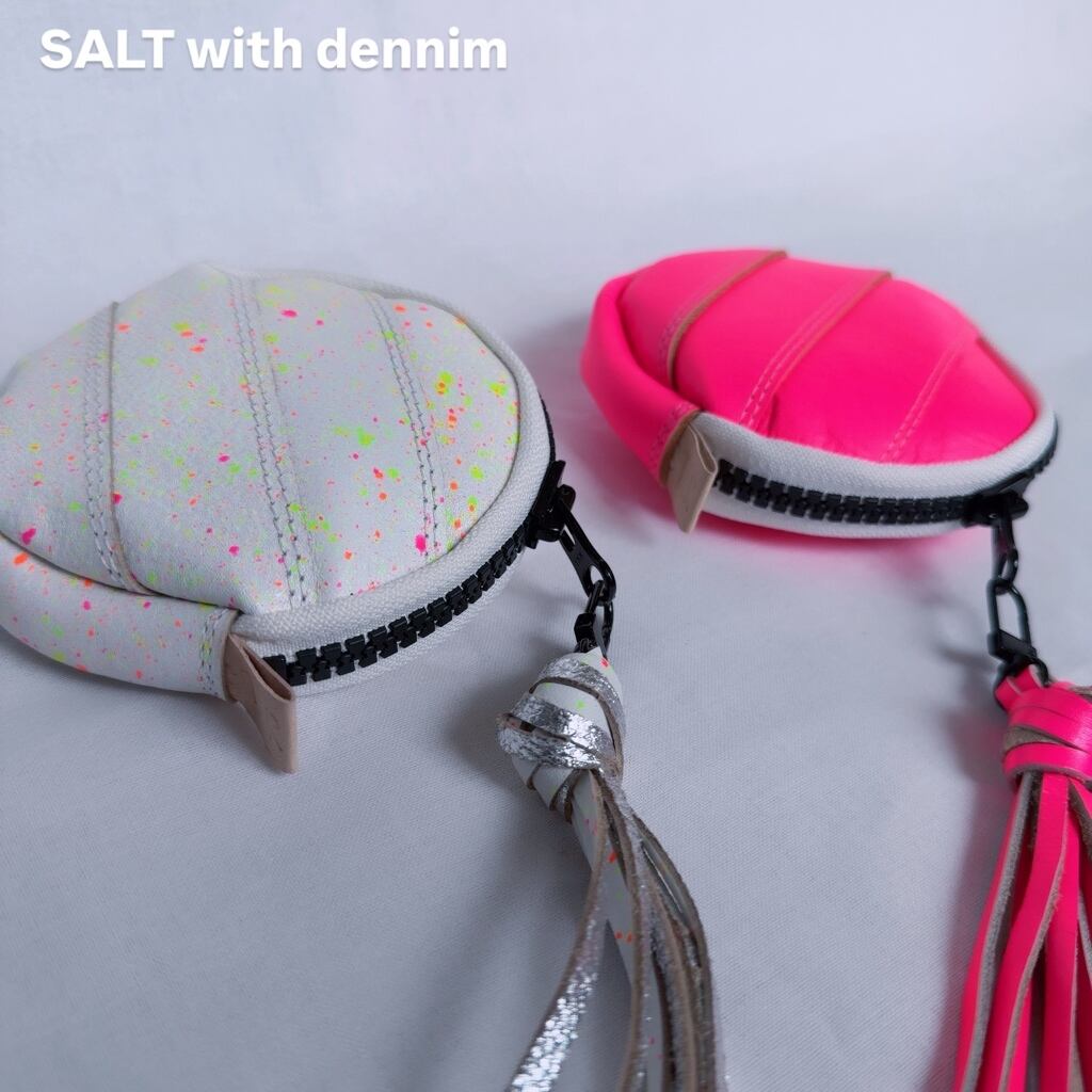 ネオンレザーコインケース