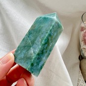 モスアゲートタワー102*天然石ポイント*天然石インテリア*置き物