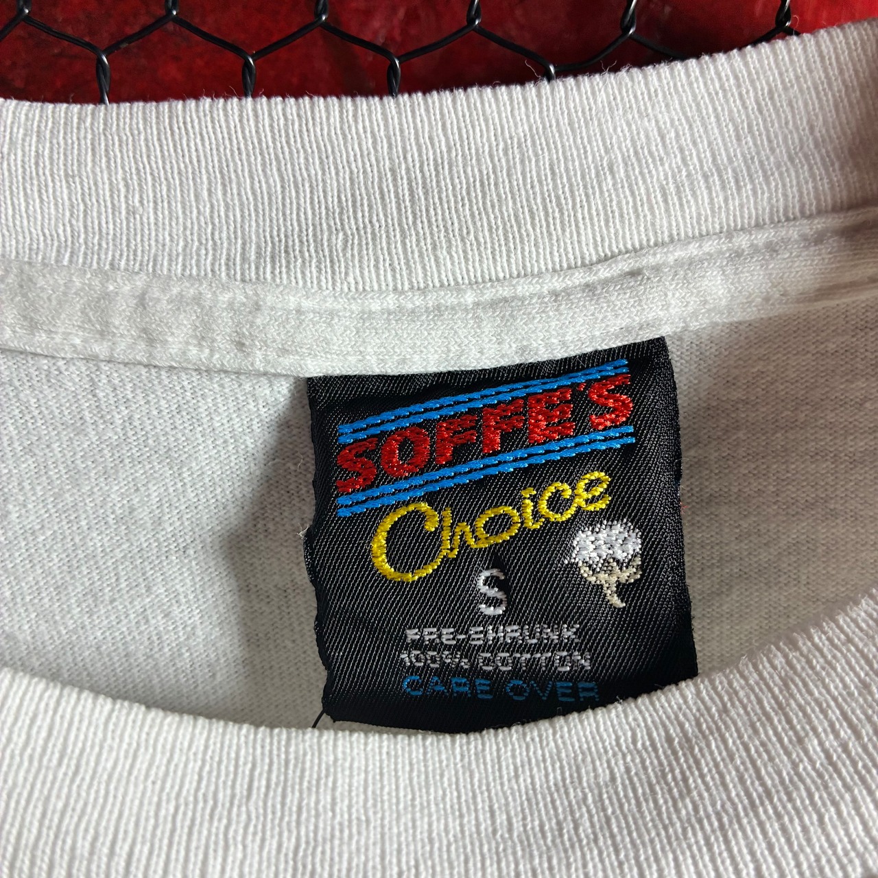 90s〜00s SOFFE US.NAVYリフレクター Tシャツ　ホワイト　ミリタリー