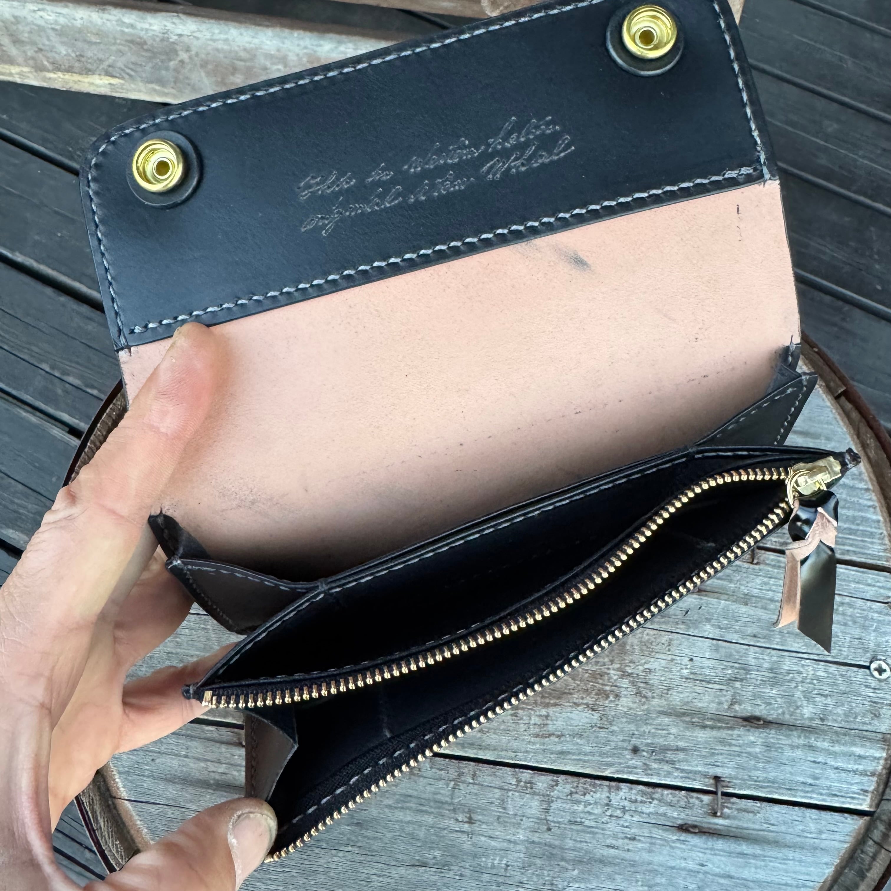 WHOLオリジナル コードバントラッカーズウォレット ハンドメイド 財布