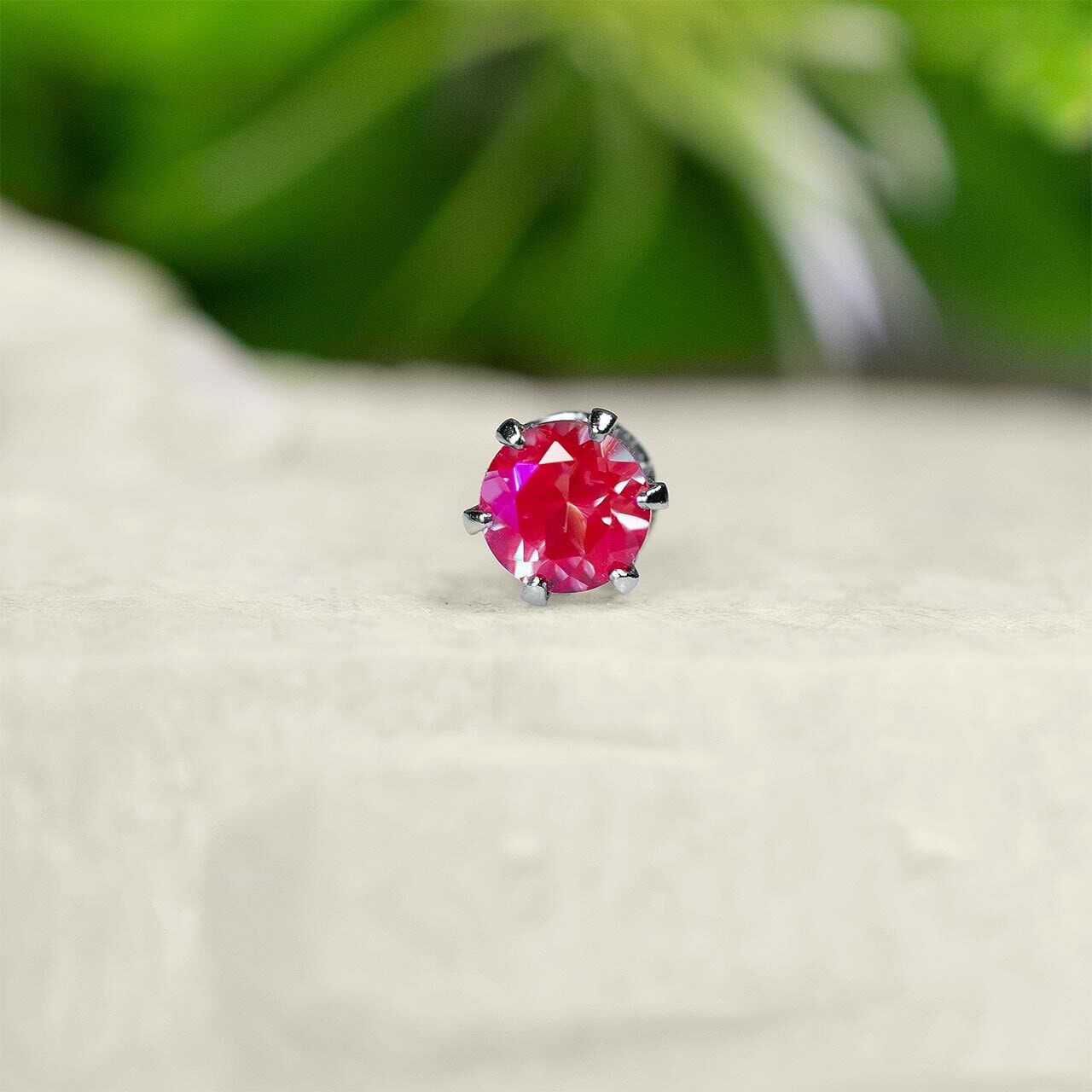 合成アレキサンドライト・ピアス 4mm(片耳) | Crystal Life 合成アレキサンドライト・ピアス 4mm(片耳) | Crystal Life