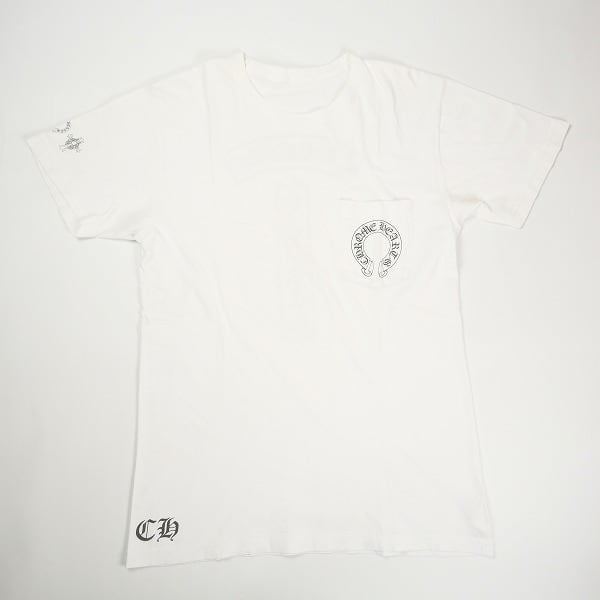 Size【M】 CHROME HEARTS クロム・ハーツ T-BAR LOGO TEE Tシャツ 白