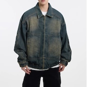 パッチポケット デニムジャケット af0486