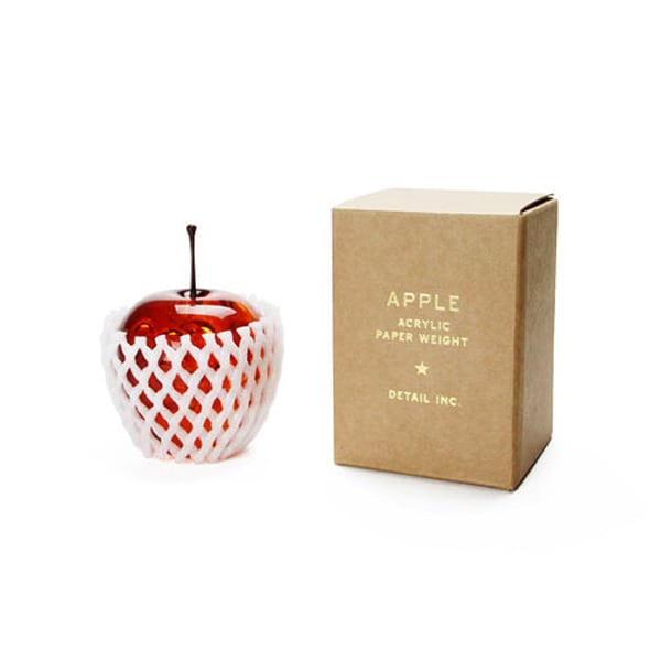アップル ノベルティ ペーパーウエイト Apple アップル Peper Weight ペーパーウエイト 全4色 文鎮 置物