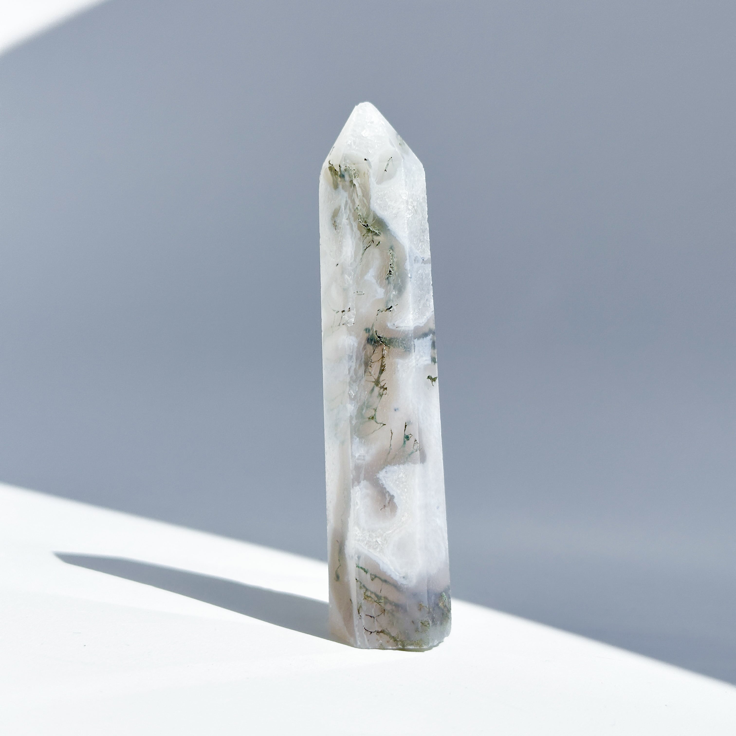 モスアゲート タワー91◇ Moss Agate ◇天然石・鉱物・パワーストーン