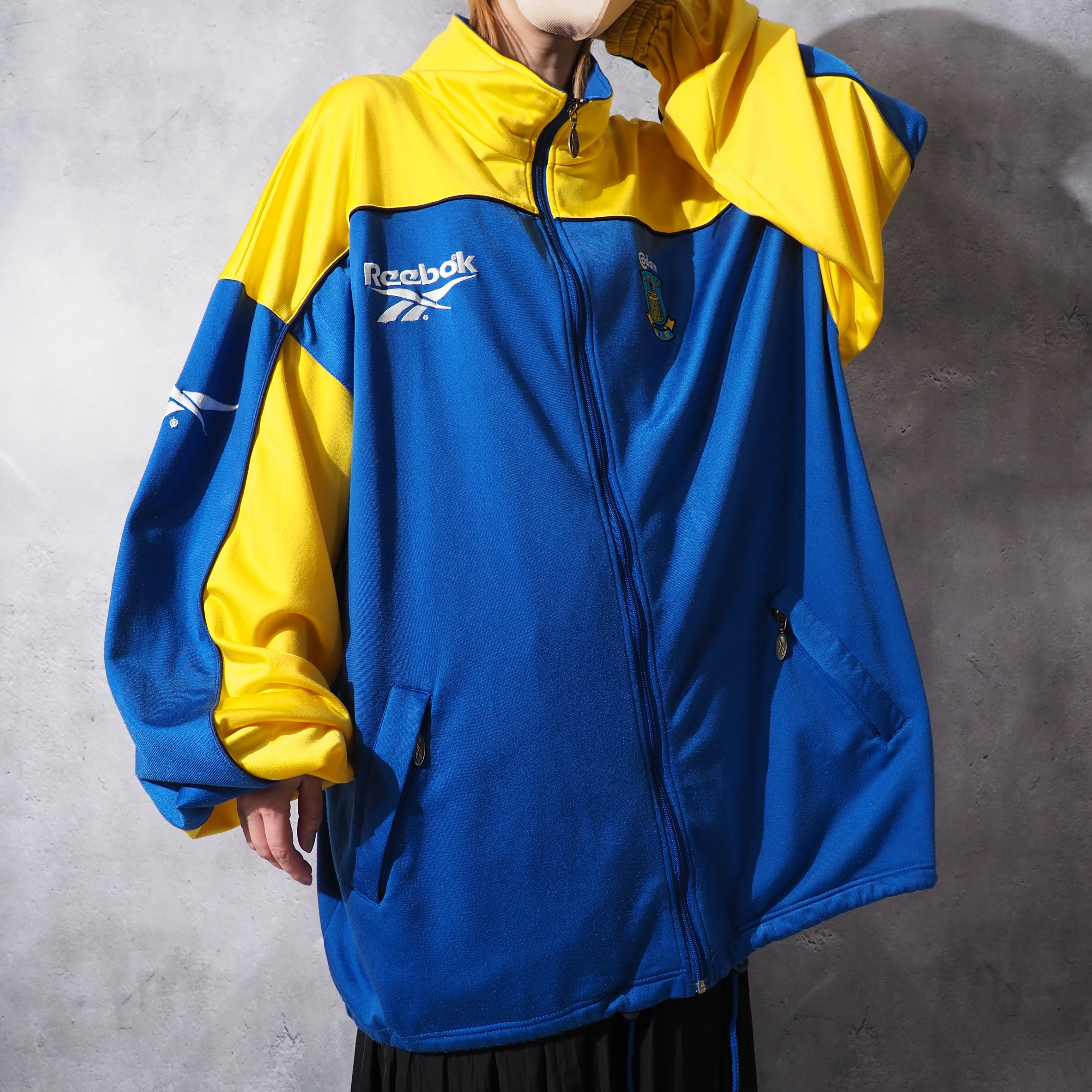 90's adidas アディダス トラックジャケット ジャージ オレンジ M商品