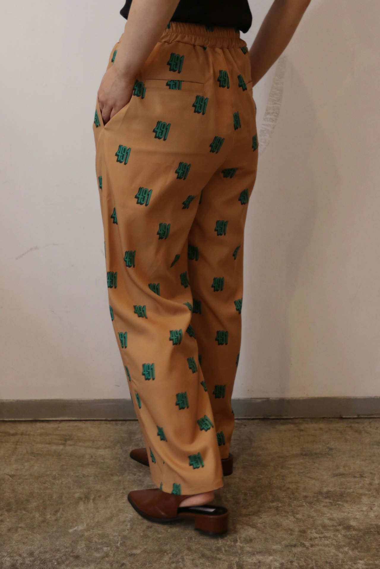 【STEVIE】PRINT LONG PANTS