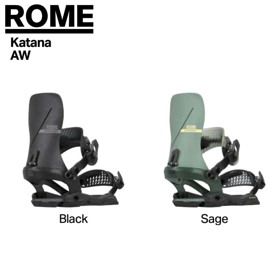 早期予約※26-27 ROME KATANA AW ローム BLACK／SAGE | crass