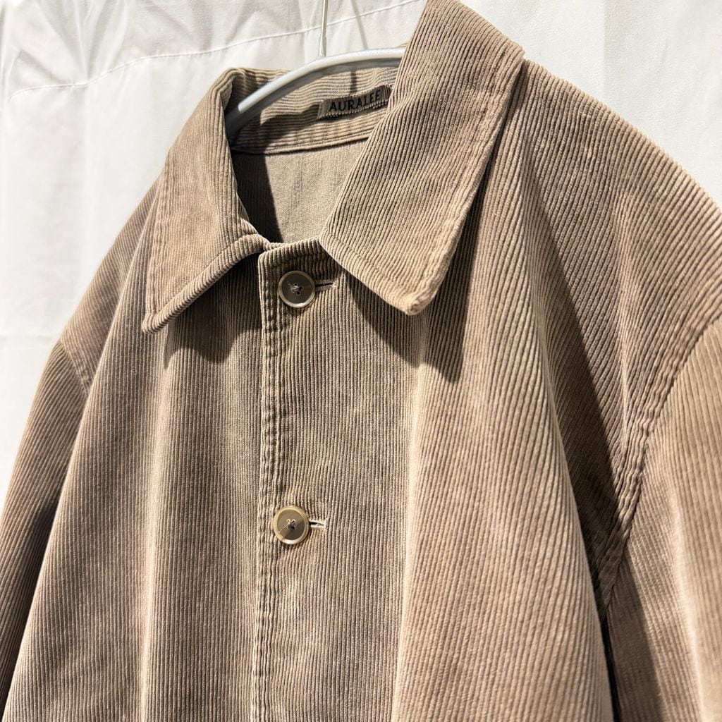 AURALEE オーラリー 25AW PIGMENT DYED FINX CORDUROY BLOUSON