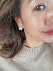 ハートフラワー( ゴールド / シルバー )