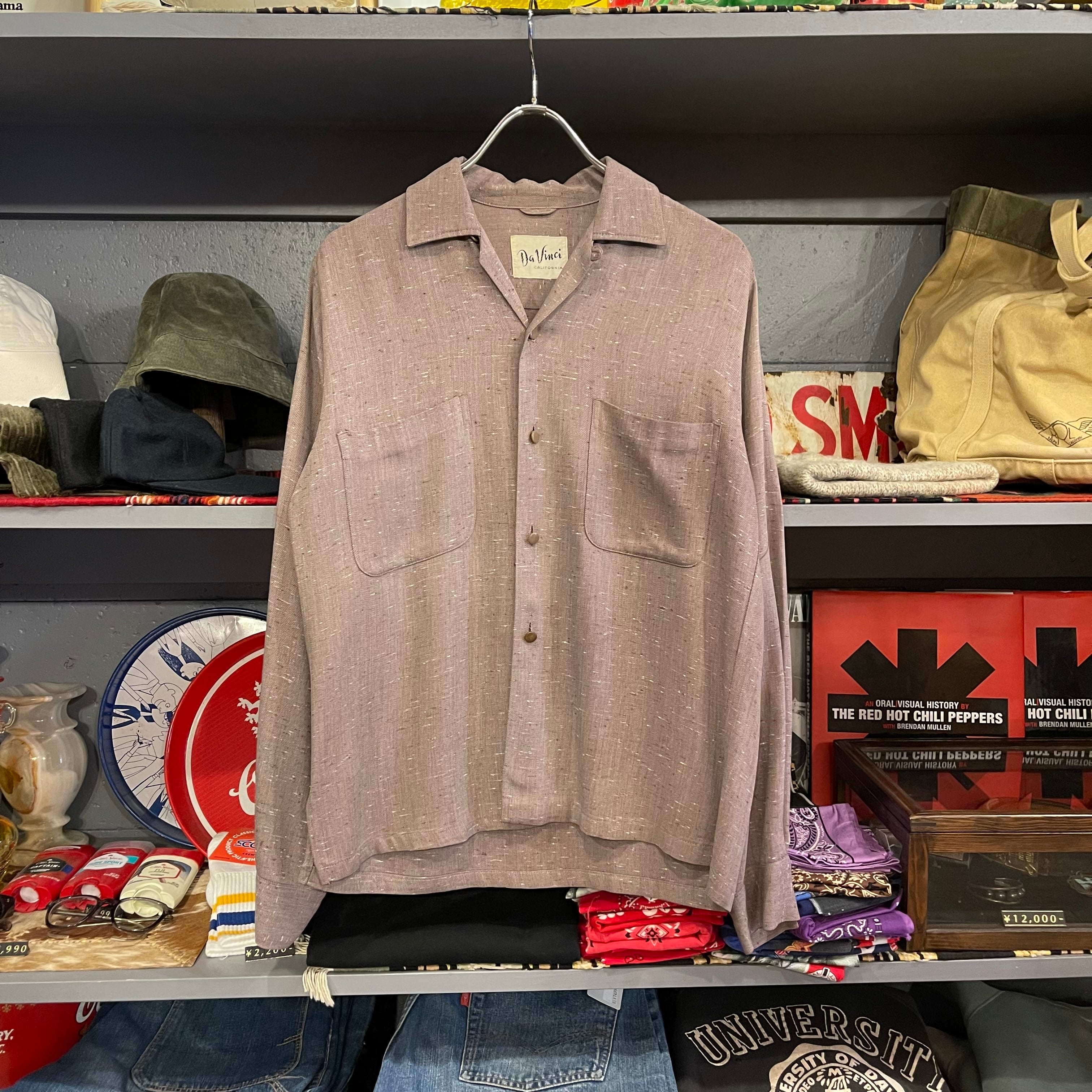 50s 薄 60s ダヴィンチ オンブレ シャツ
