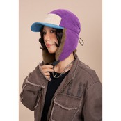 2色コーデュロイ防風イヤー キャップ  G193