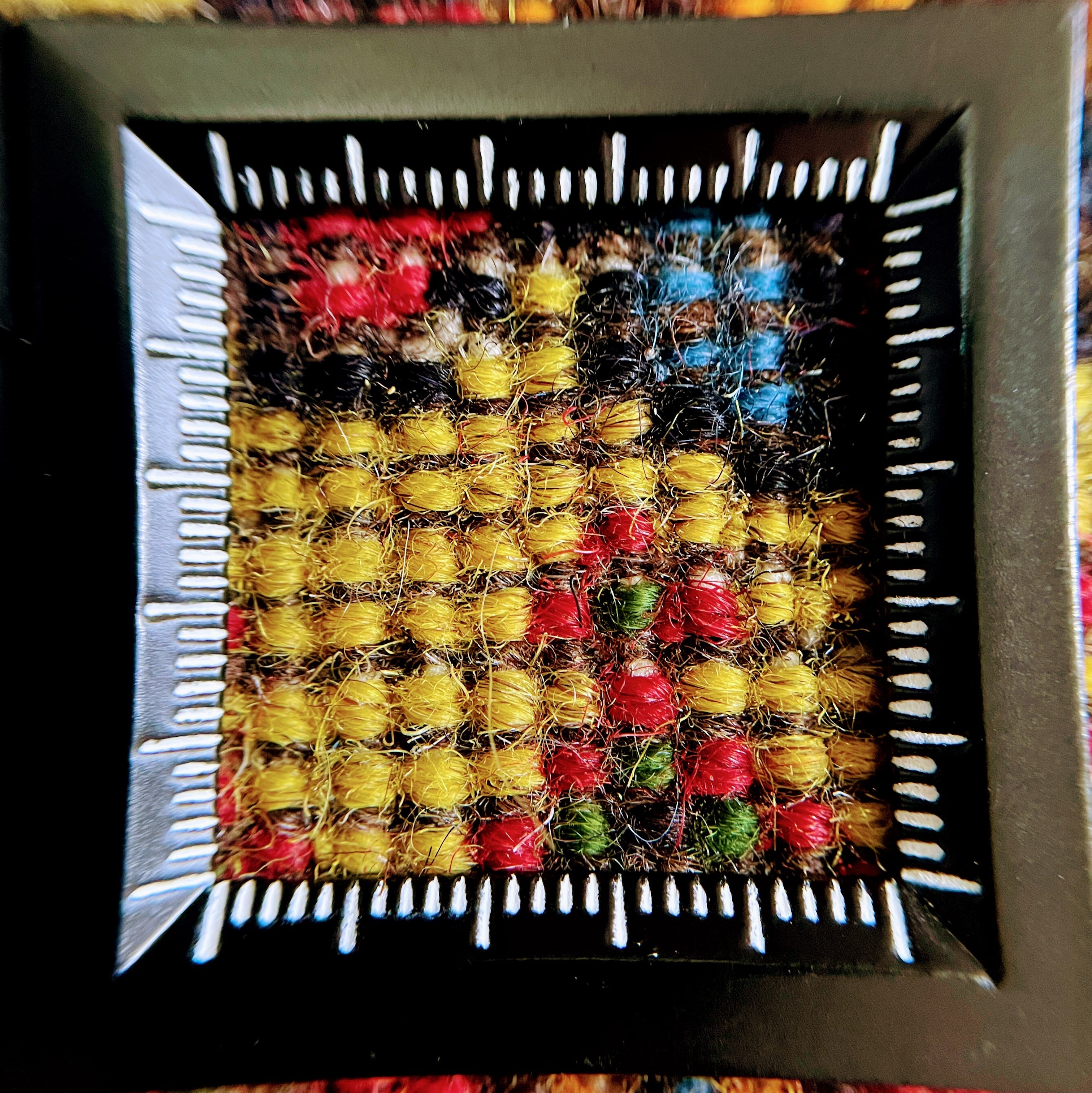 ヤラメ絨毯 ペルシャ絨毯 玄関マット ペルシャ絨毯 ヤラメ産 玄関マット アンティーク調 カラフル