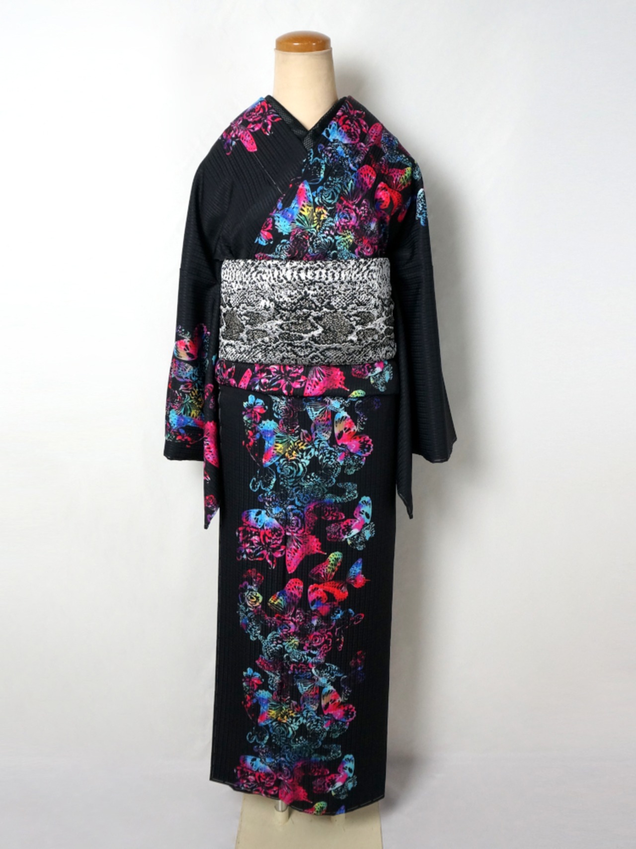 【受注商品】Rumi Rockきもの「黄昏のペルセポネ」　[A1562]