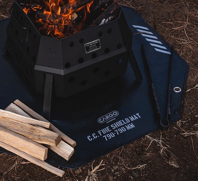 【CARGO】CC. FIRE SHIELD MAT ブラック