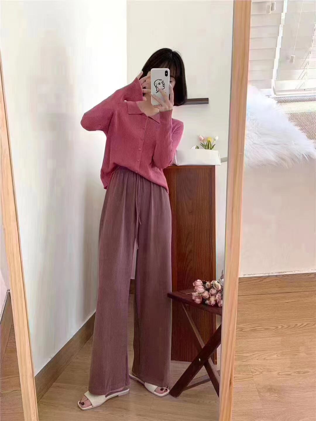 襟付きニットカーディガン　AJ2205-D11