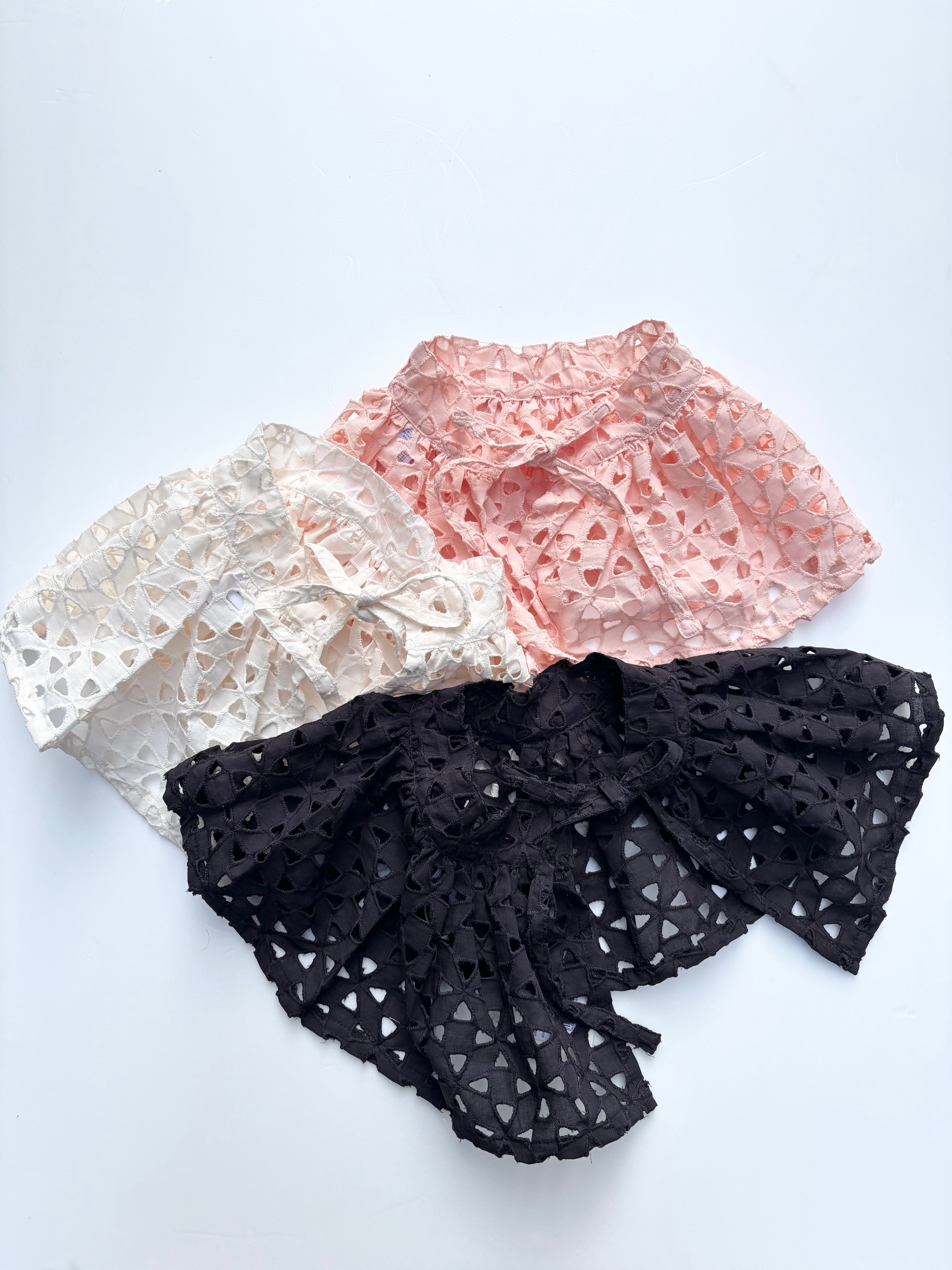26SS】&PAL(アンドパル)レースエプロン ベビーピンク(free size