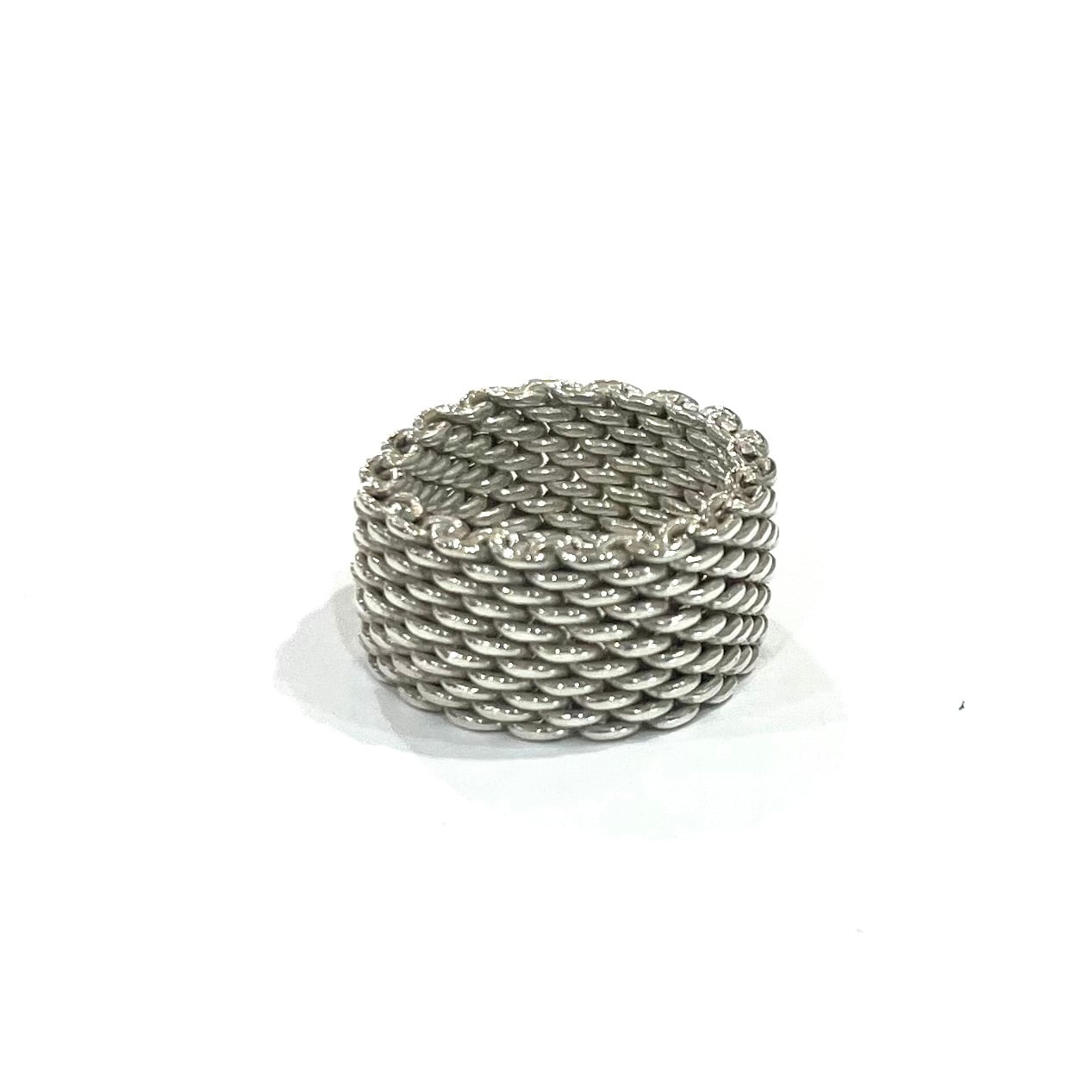 TIFFANY＆CO. 】【12号】 2389 TIFFANY&CO サマセットメッシュリング
