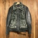 Vintage Leather Grizzly Jacket 再構築 熊ジャン オワジャン ヴィンテージ グリズリージャケット レザー ムートン 40s 50s ライダース 豹柄 レオパード