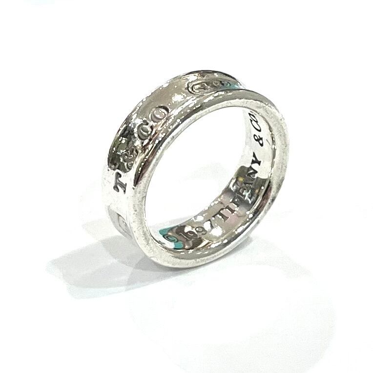 TIFFANY&CO】【15号】T2008 ナローデザインシルバーリング 15号