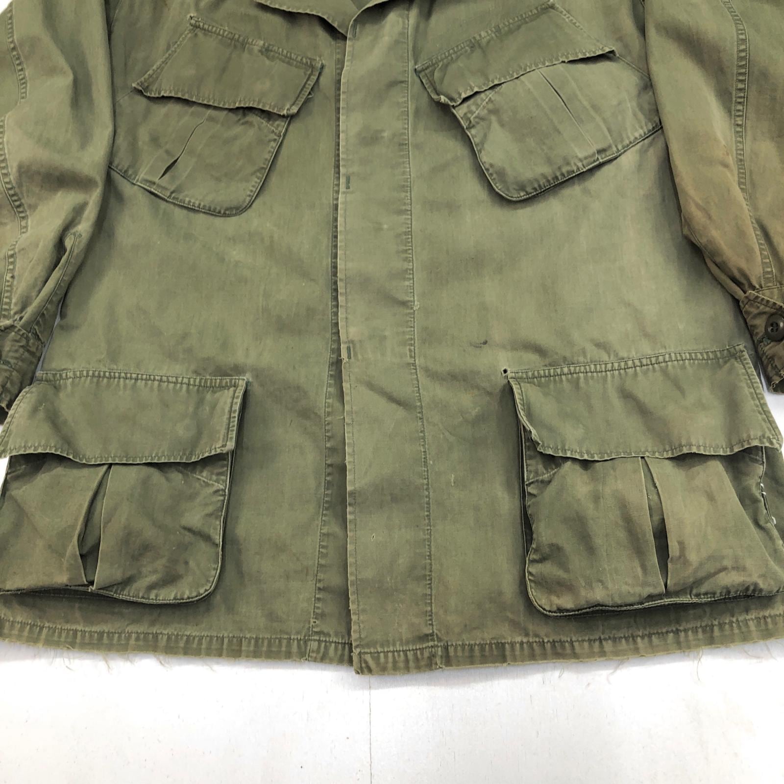 U.S.ARMY 60年代 JUNGLE FATIGUE JACKET ジャングル ファティーグ U.S.ARMY 60年代 JUNGLE FATIGUE JACKET ジャングル ファティーグ