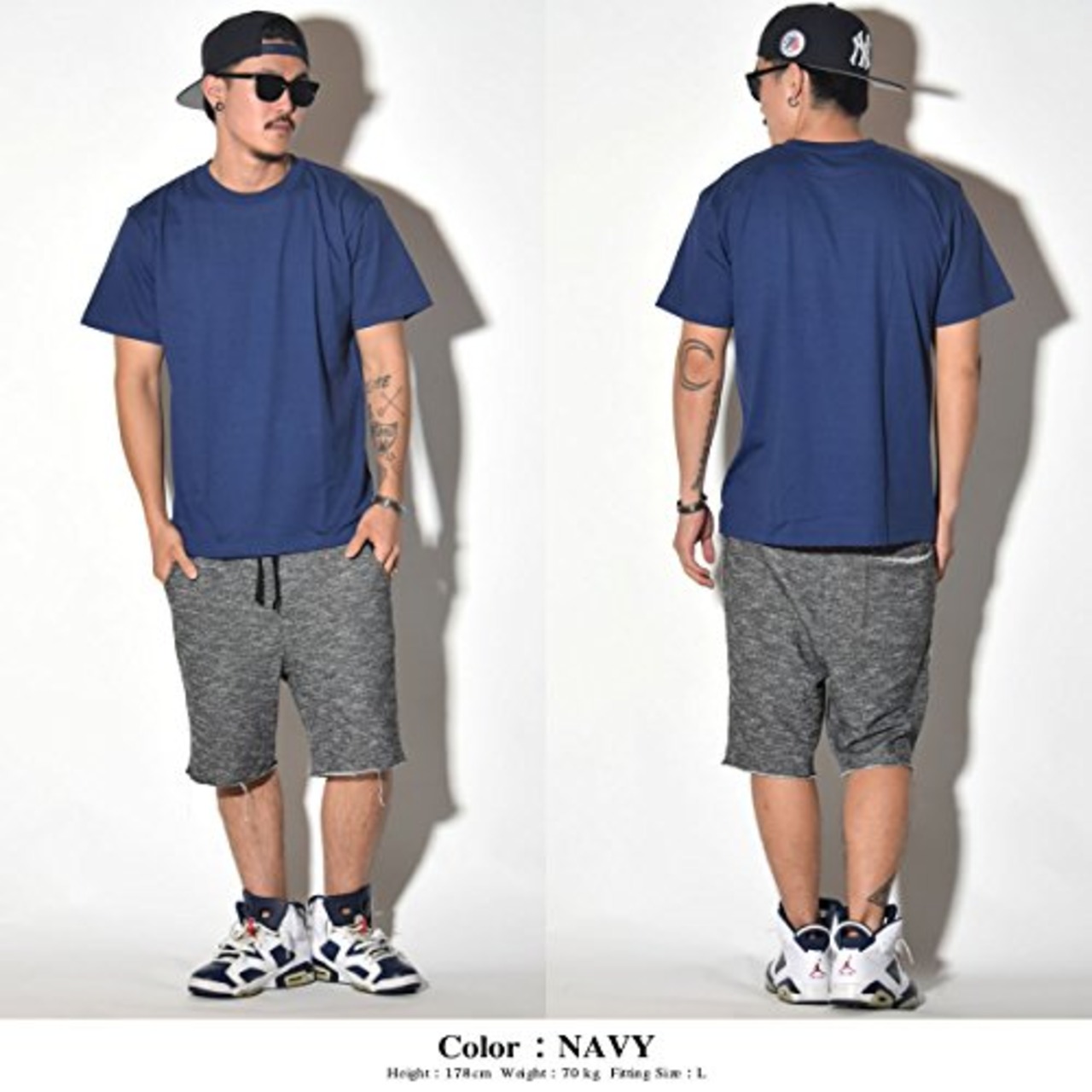 5.6オンス ハイクオリティーTシャツ 500101 インディゴ M