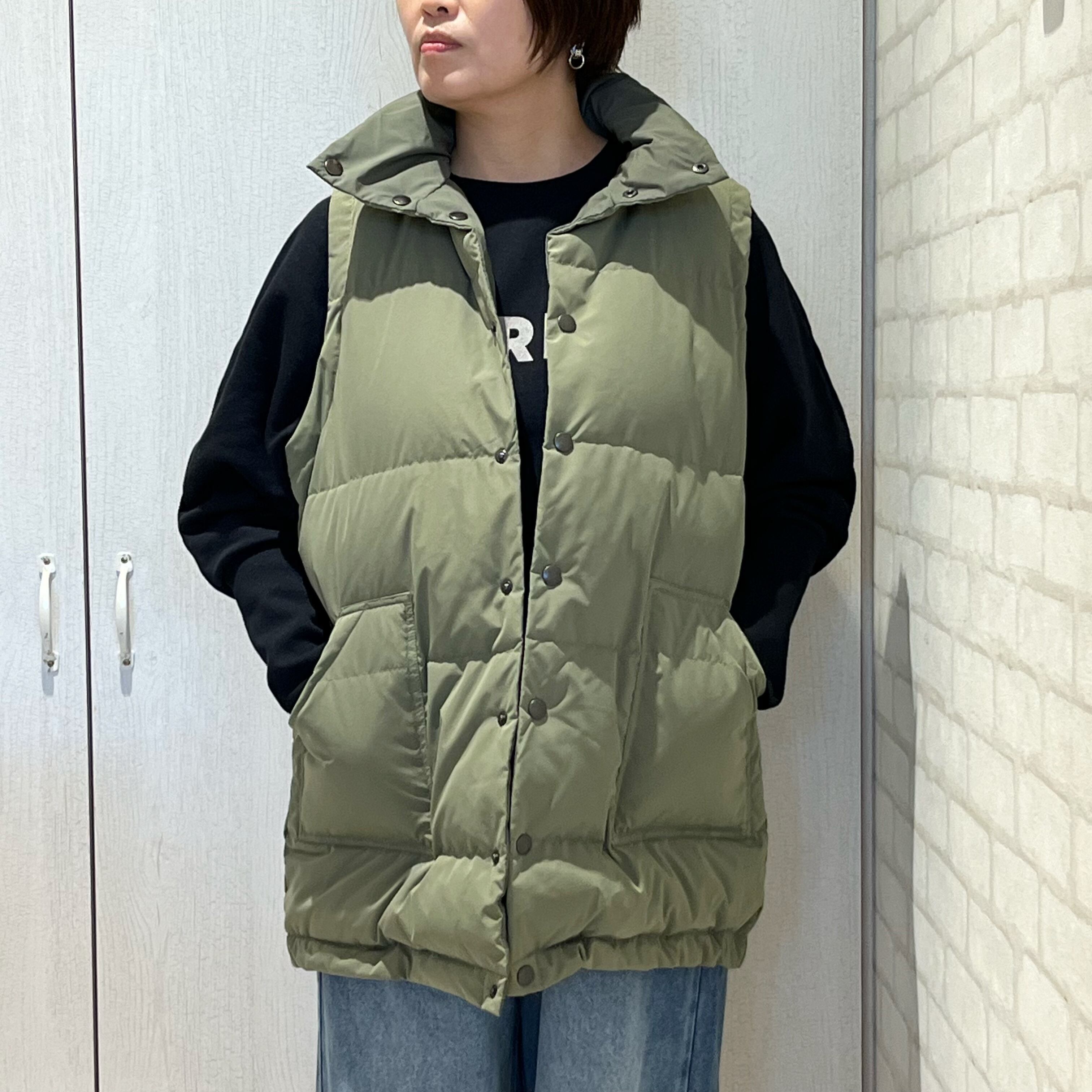 NARU FACTORY/656112/マルーデコットンタイプライターストレッチダウン 