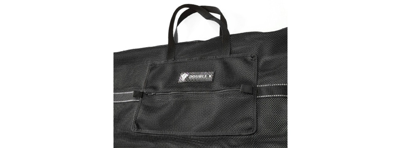 DoubleK ブラックメッシュ ロングフィンバッグ ダブルK