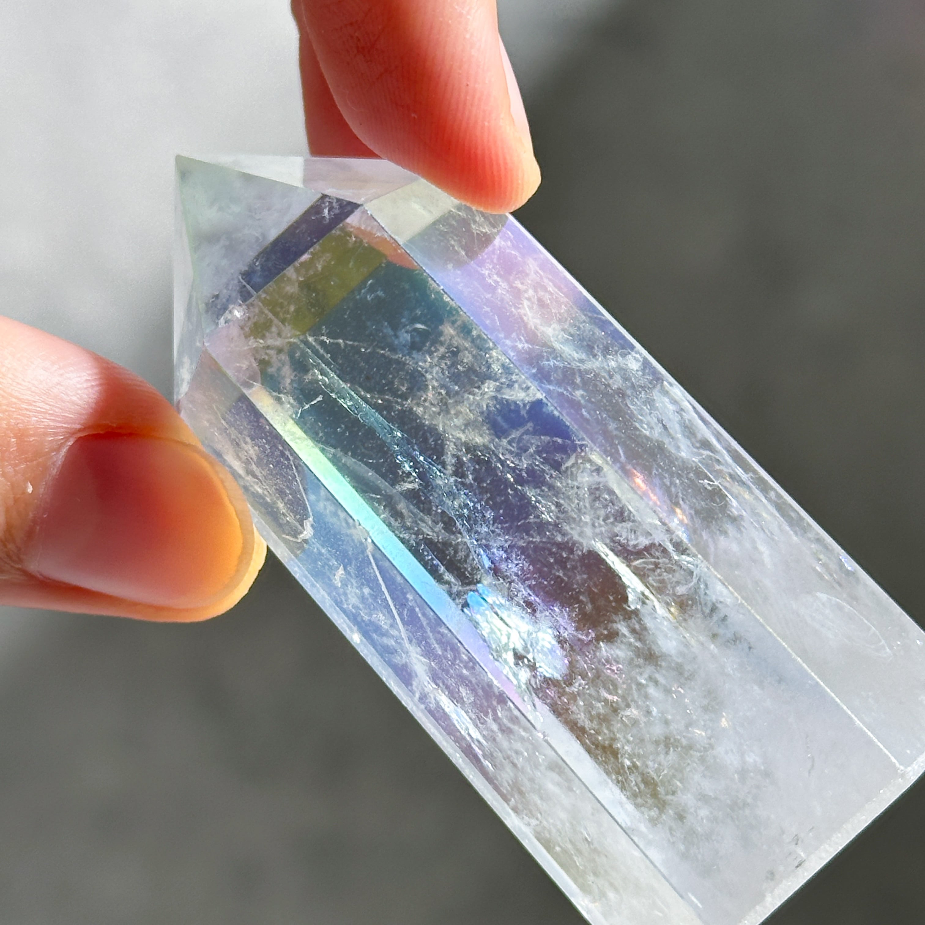 透明感◎エンジェルオーラクォーツ タワー94◇ Angel Aura Quartz