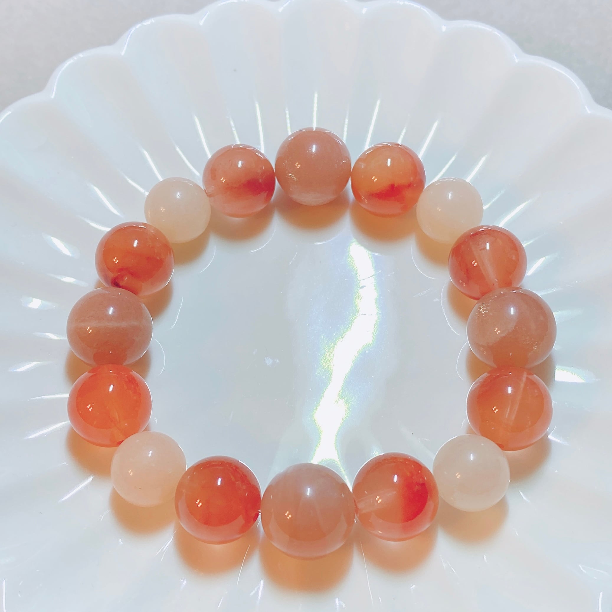 ローズクォーツ アベンチュリン カーネリアンアメジスト曼荼羅 神聖