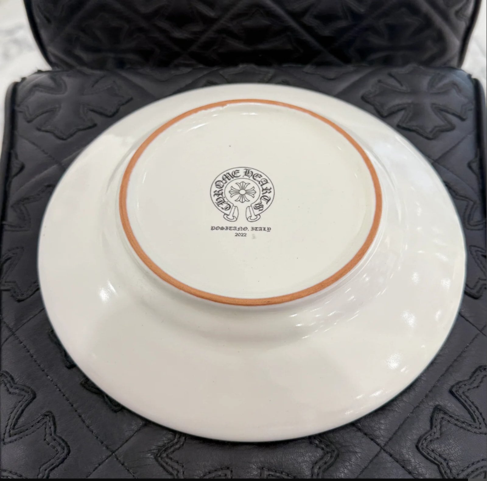 CHROME HEARTS クロムハーツ CHクロス ダイナープレート ミディアム お