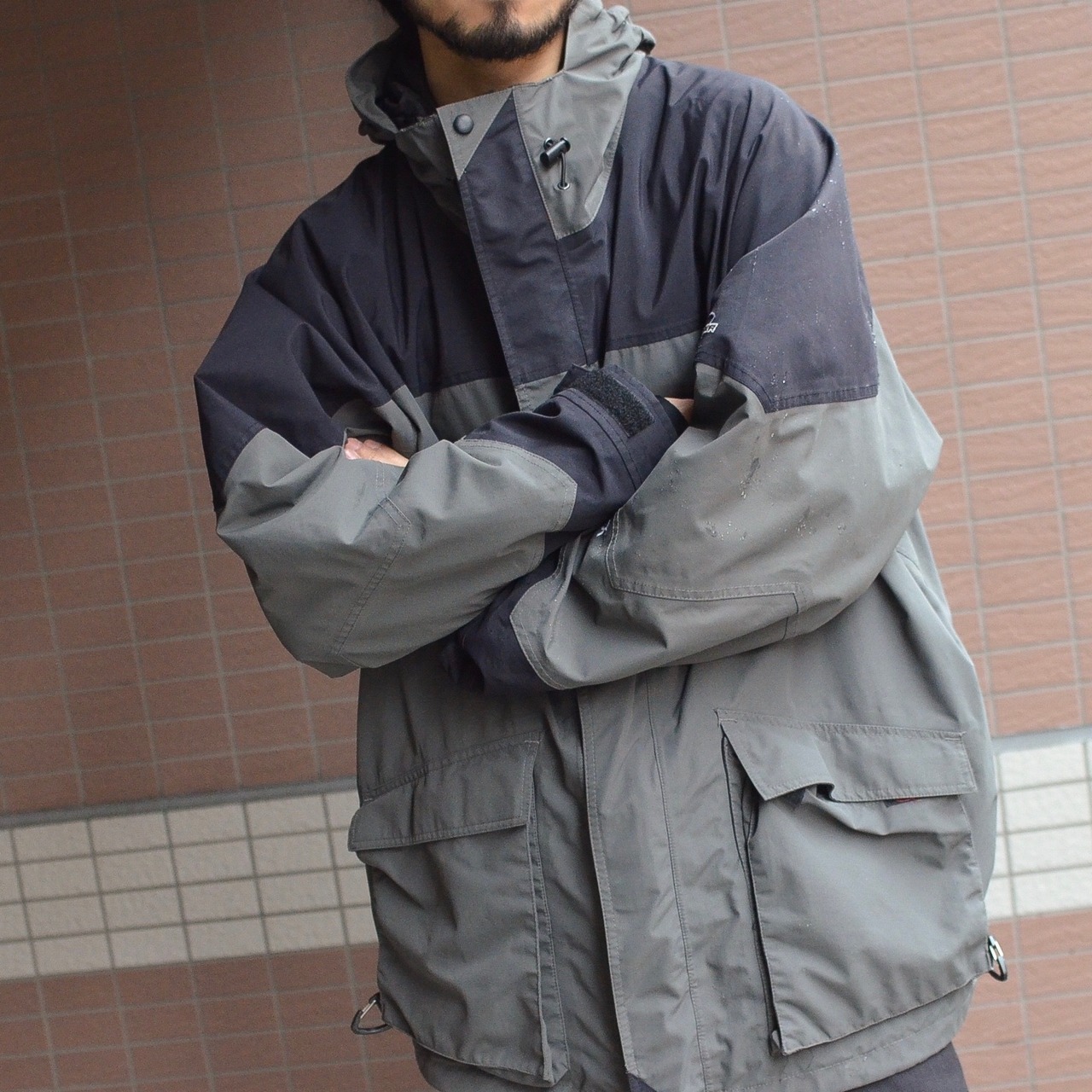 Bass Pro Shops オーバーサイズ GORE-TEX ナイロンパーカー 【ME-0953 
