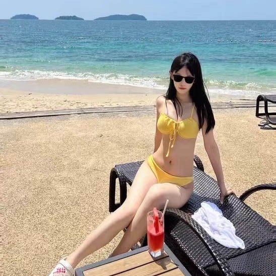 ビキニ水着三角ビキニセクシービーチ海温泉モノキニタンキニ WQ7-DP